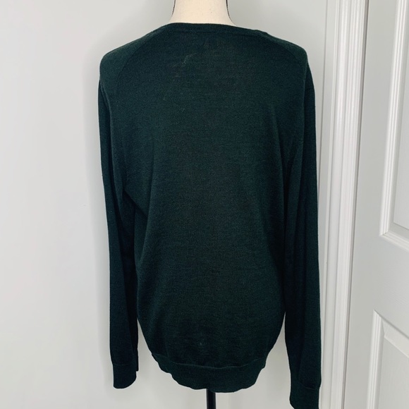 Men’s Express merino wool blend V neck sweater - Picture 2 of 3